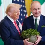 What will Trump say during bilateral events with the Taoiseach?