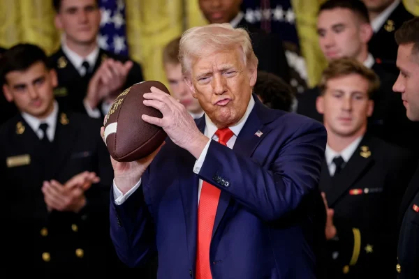 What will Trump say during the College Football Roundtable on March 6?