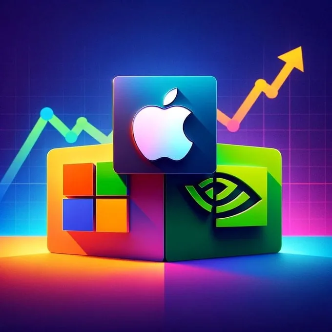 3rd largest company end of June?