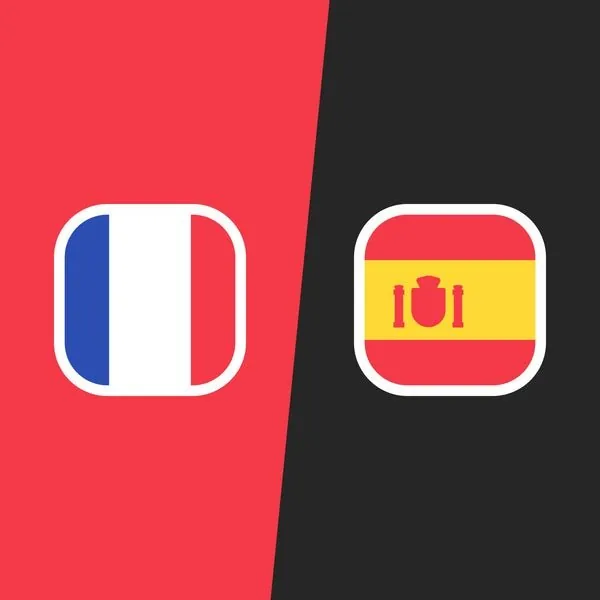What will the announcers say during France vs Spain World Cup Match?