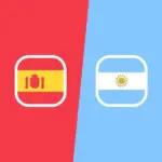 What will the announcers say during Argentina vs Spain World Cup Match?