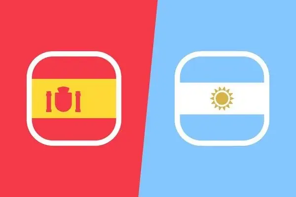 What will the announcers say during Argentina vs Spain World Cup Match?
