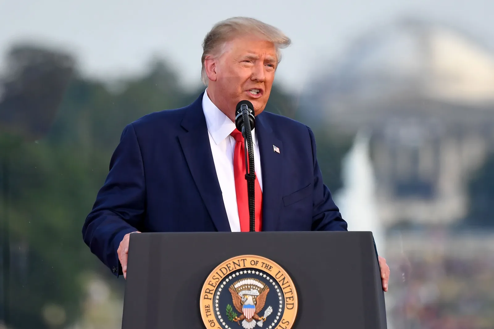 What will Trump say during remarks in Michigan?