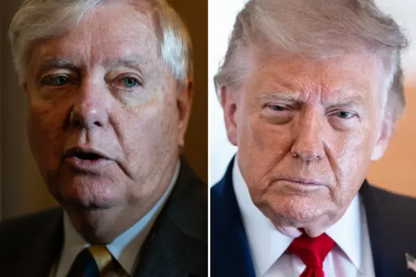 What will Trump say during tribute to Lindsey Graham?